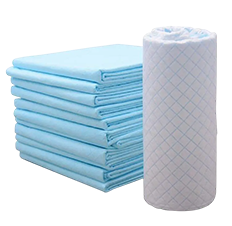 Pila de almohadillas desechables